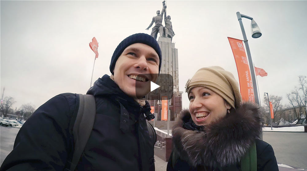 Колхозник и колхозница